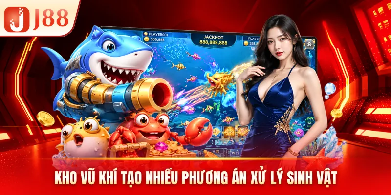 Kho vũ khí tạo nhiều phương án xử lý sinh vật