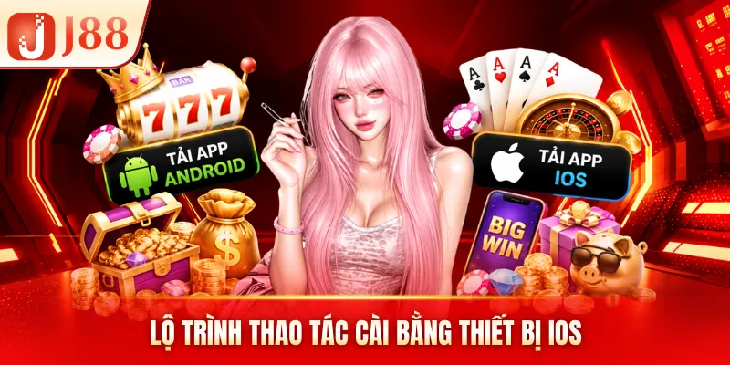 Lộ trình thao tác cài bằng thiết bị IOS Lộ trình thao tác cài bằng thiết bị IOS