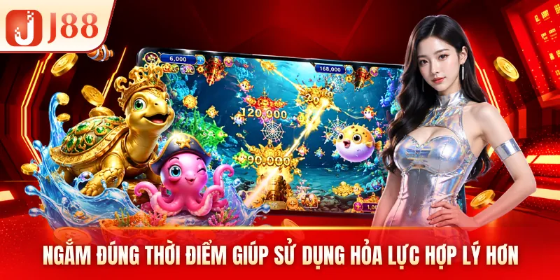 Ngắm đúng thời điểm giúp sử dụng hỏa lực hợp lý hơn