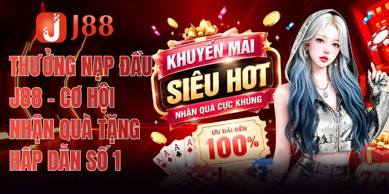 Thưởng Nạp Đầu J88 - Cơ Hội Nhận Quà Tặng Hấp Dẫn Số 1